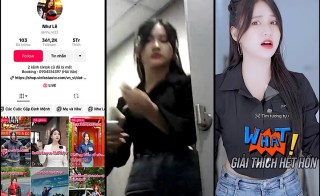 Hot tiktoker Như Lê lộ clip bị quay lén lúc đi đái lau bím