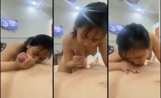 Gạ được bé chubby 2k9 trên Litmatch ai ngờ em là con đĩ cuồng bú cu