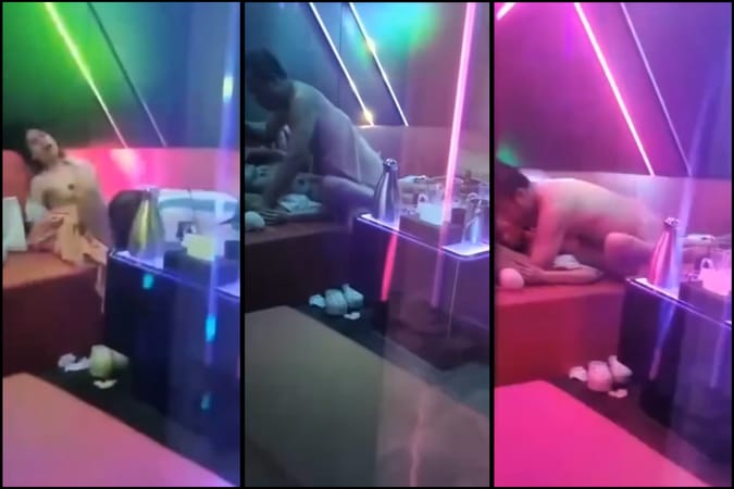 Bô lão đi karaoke tay vịn 1 mình đè em KTV vét máng đụ luôn tại chỗ bị bảo vệ phát hiện đứng quay vẫn không hay biết