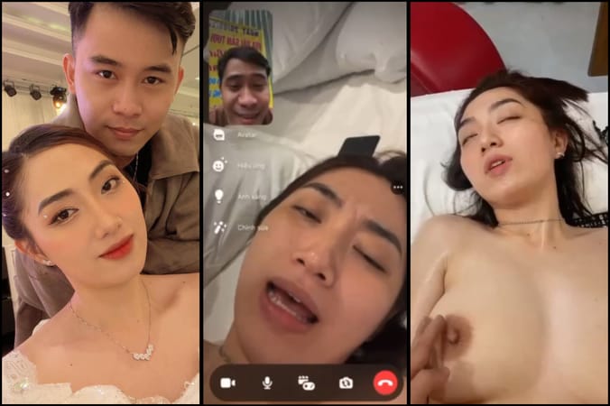 Đi địt trai lạ vợ vú khủng cuồng dâm call luôn cho chồng xem vãi lồn chinsu